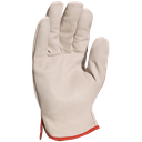 LOTE DE 12 PARES DE GUANTES DE MANIPULACIÓN DOCKER DE CUERO FLOR TALLA 8.