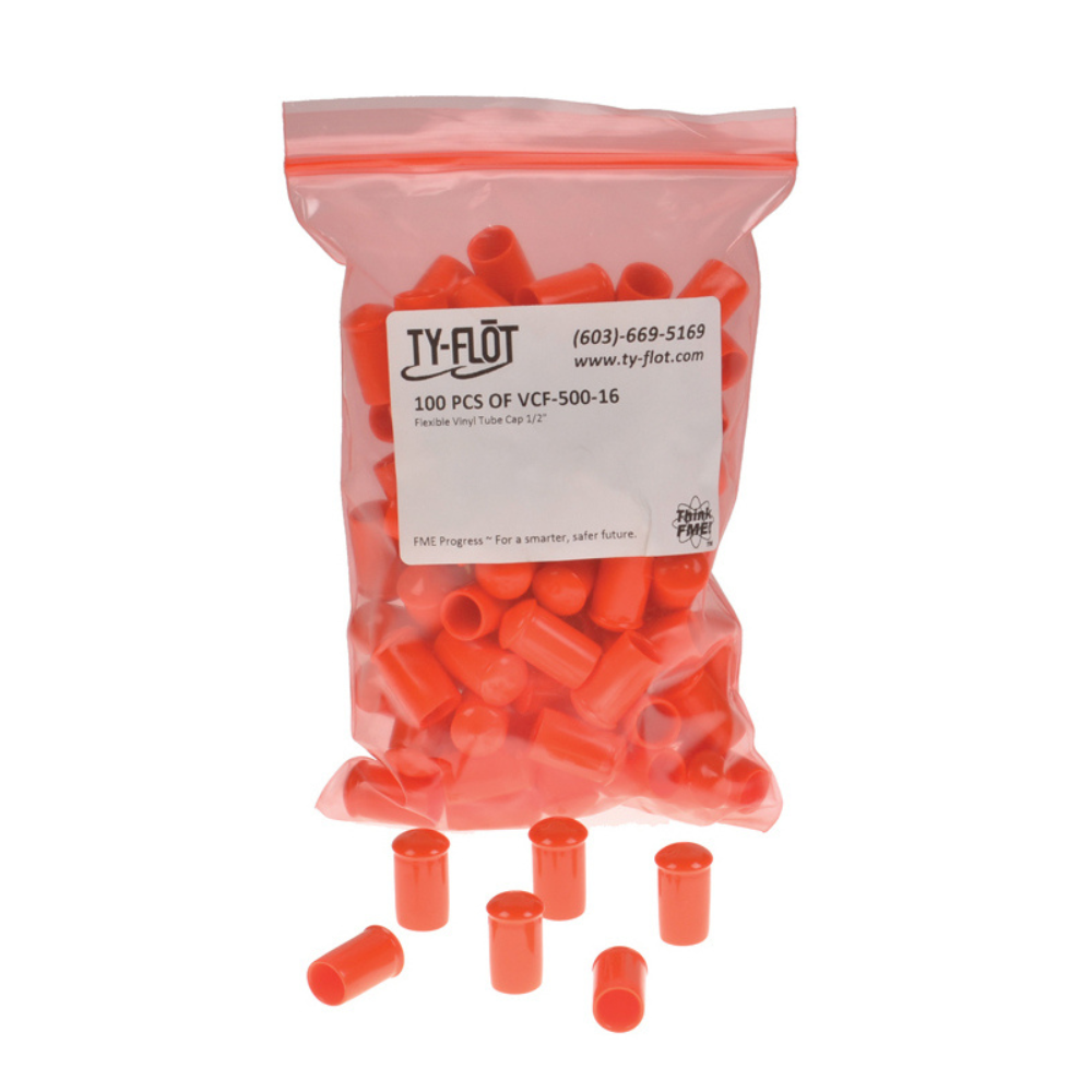 [VCF75016OR] Tapas Para Tuberías Con Brida 3/4".
