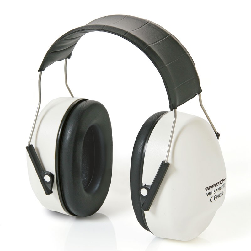 [83000] Whisper, Protector Auditivo Copas Blancas Snr 28,45 Db