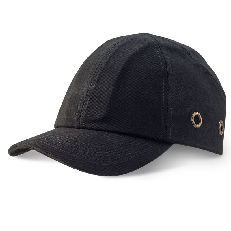 [80471] Visera-casco Deportiva de Algodón, Negra En812