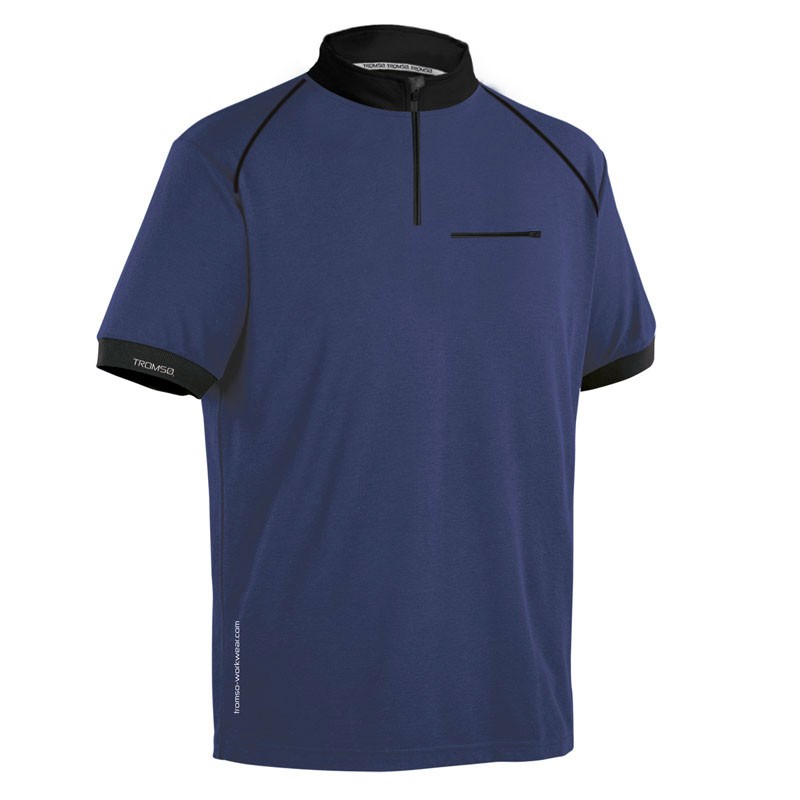 [170] Sadiás, Polo Técnico Gris/negro o Azul/negro Tallas S-2xl