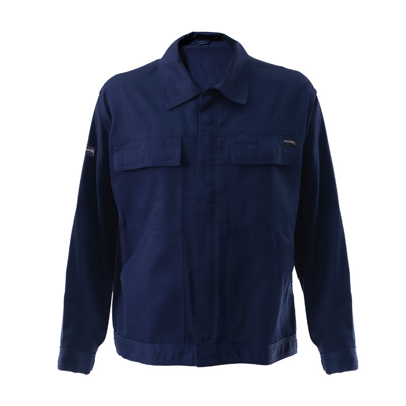 [142] Arbo, Chaqueta 100% Algodón Azul Marino Tallas S-2xl