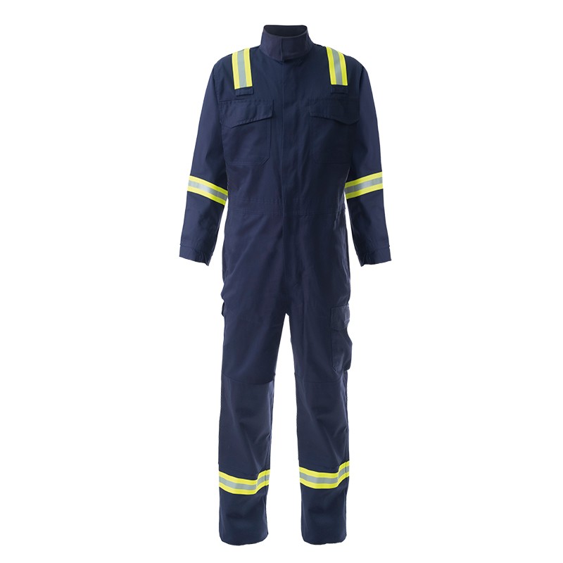 [134] Arapro, Buzo Multiprotección Azul Marino con Reflectantes
