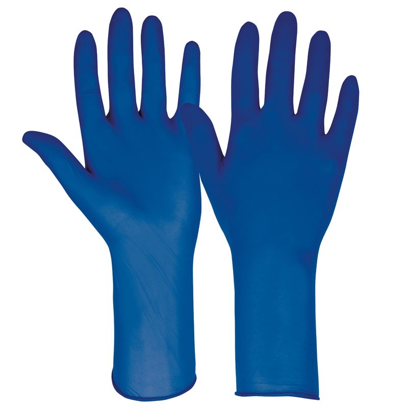 [G046HR] HIGH RISK, guante químico desechable de látex 12 g
