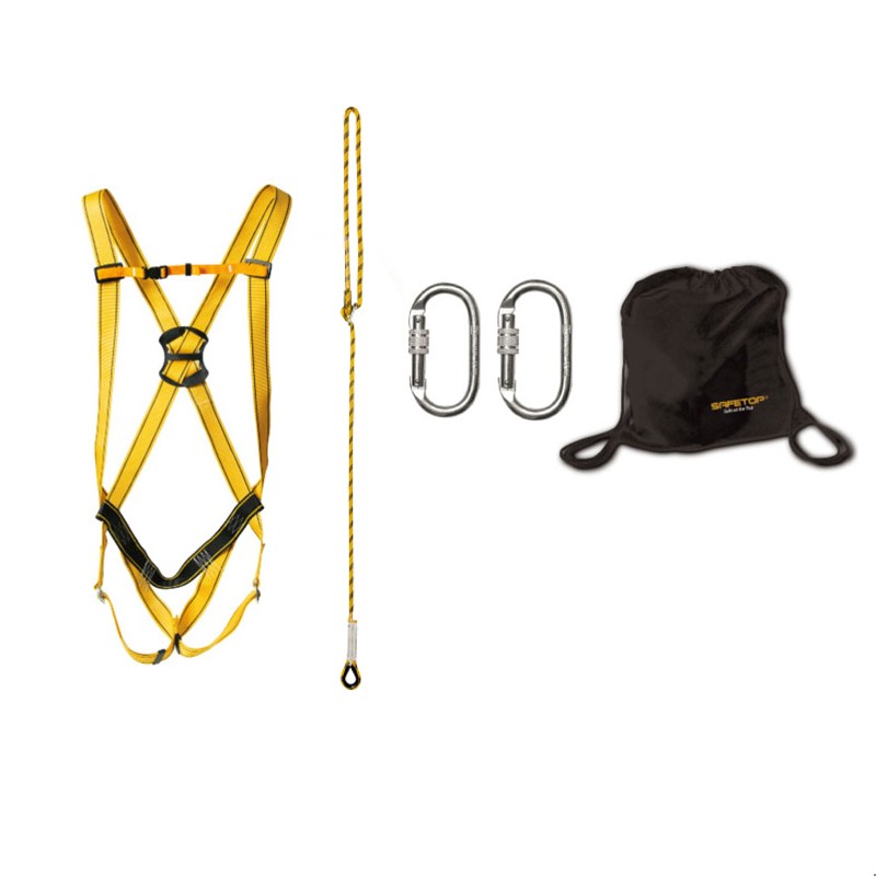 ELBRUS 50R, kit con arnés 80050+ 80107+80112Jx2+80124