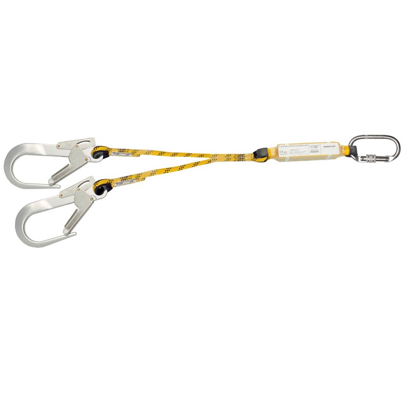 DOBLE Cuerda 1,72 m, absorbedor+80113J (2 uds)+80112J (1 ud)