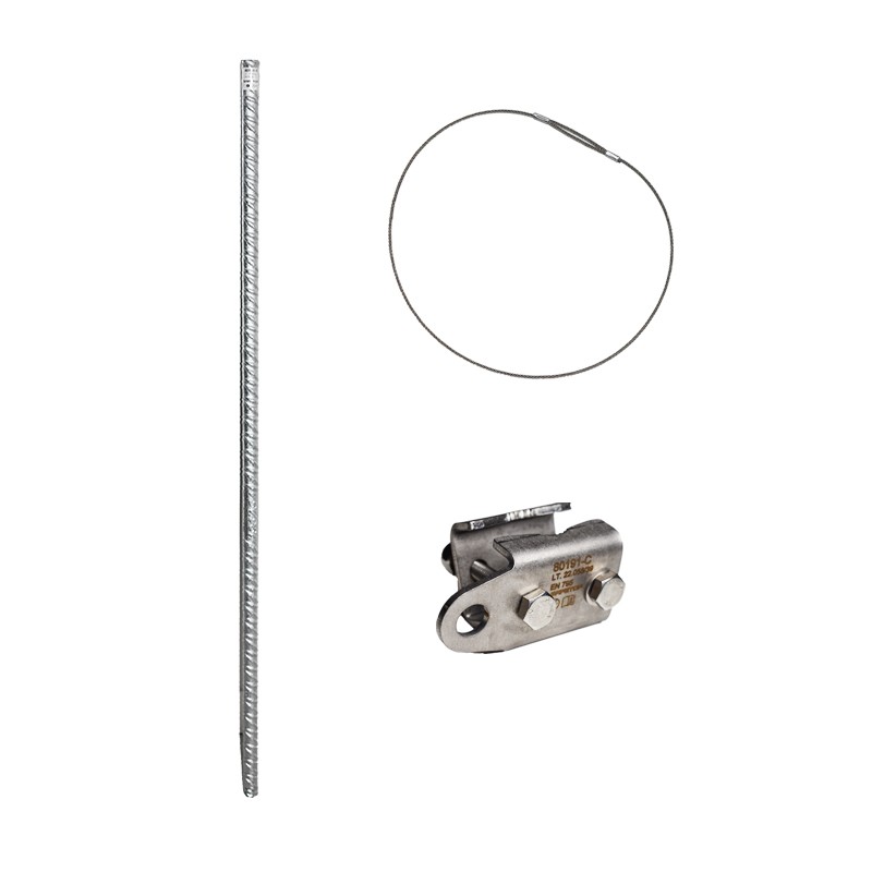 [80191] Set Anclaje a Taludes C/pica 1,2m+fijac a Pica+verificador