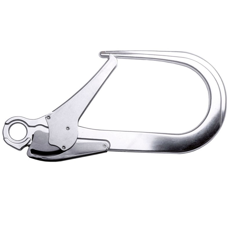 [80114] Mosquetón Súper Maxi, Automático de Aluminio Apertura 110 Mm