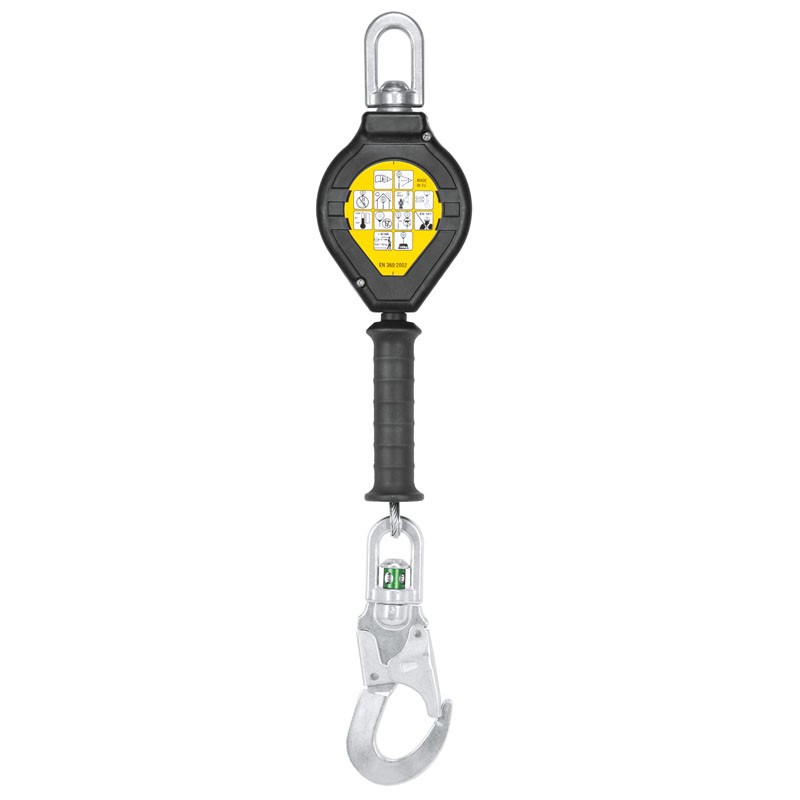 [80207] RETRACTIL-LITE, retráctil de cable de acero 3 m giratorio