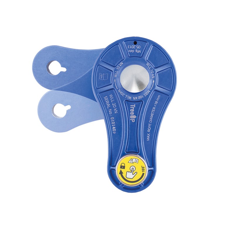 POLEA PinLock, con bloqueo para cuerdas hasta 18 mm EN12278
