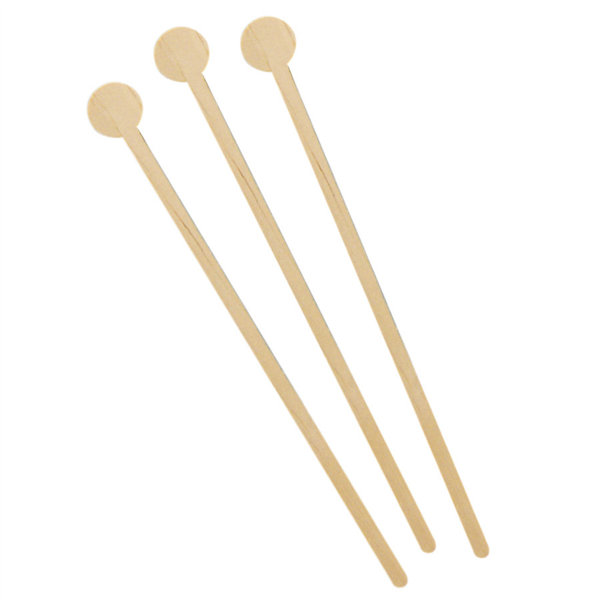 AGITADORES "LONG DRINKS" 0,5/2x15x0,16 CM NATURAL MADERA (100 UNID.)