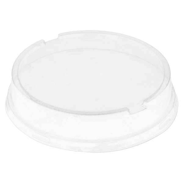 [214.95] TAPAS ALTAS PARA RECIPIENTES 214.71/83 Ø 11,8 CM TRANSPARENTE PET (100 UNID.)