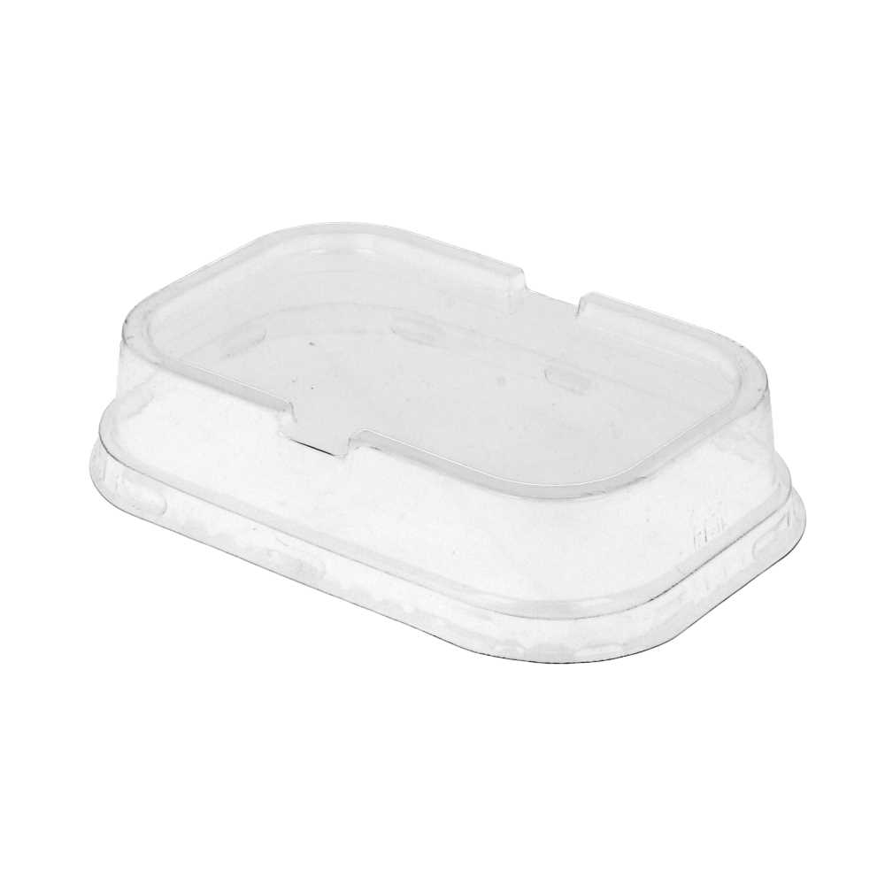 [214.93] TAPAS ALTAS PARA RECIPIENTES 214.69/81 TRANSPARENTE PET (100 UNID.)