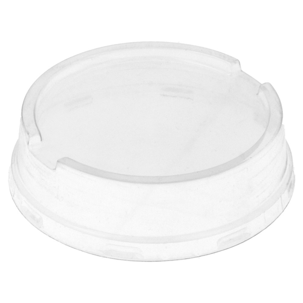 [206.12] TAPAS ALTAS PARA RECIPIENTES 206.08/09/11/25/26/27 Ø8,5 CM TRANSPARENTE PET (100 UNID.)