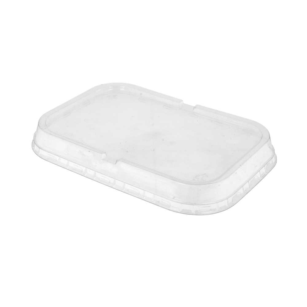 [214.98] Tapas Altas Para Recipientes 214.86 Transparente Pet (100 Unid.)