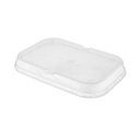 TAPAS ALTAS PARA RECIPIENTES 214.86 TRANSPARENTE PET (100 UNID.)