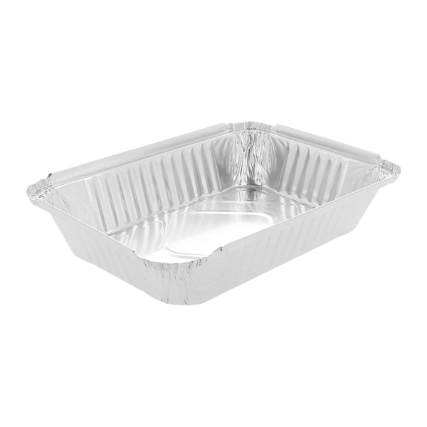 RECIPIENTES RECTANGULARES 900 ML 21,7x11x5,4 CM ALUMINIO (100 UNID.)