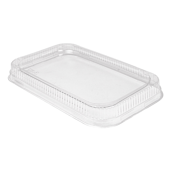 [267.91] TAPAS PARA CÓDIGO 267.84 23,9x15,1x2,5CM TRANSPARENTE PET (50 UNID.)
