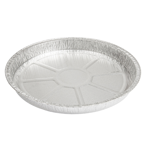 Recipientes Tartaletas 900 Ml Ø 24,7/23X2,2 Cm Aluminio (100 Unid.)