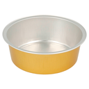 RECIPIENTES PASTELERÍA 150 ML Ø9,3x3,3 CM PLATA/ORO ALUMINIO (100 UNID.)