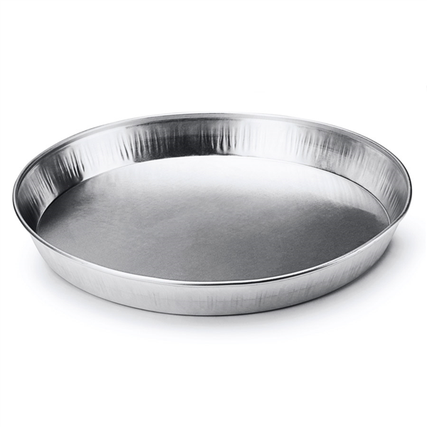 Recipientes Reutilizables 1590 Ml Ø24X4 Cm Aluminio (48 Unid.)