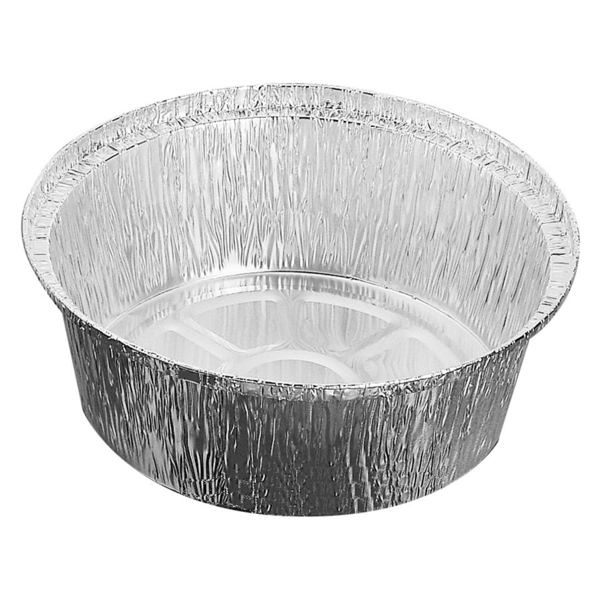 RECIPIENTES POLLOS - PEQUEÑOS Ø 21,6x6 CM ALUMINIO (500 UNID.)