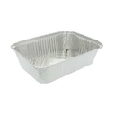 RECIPIENTES RECTANGULARES 2300 ML 25,5x18,5x6 CM ALUMINIO (400 UNID.)