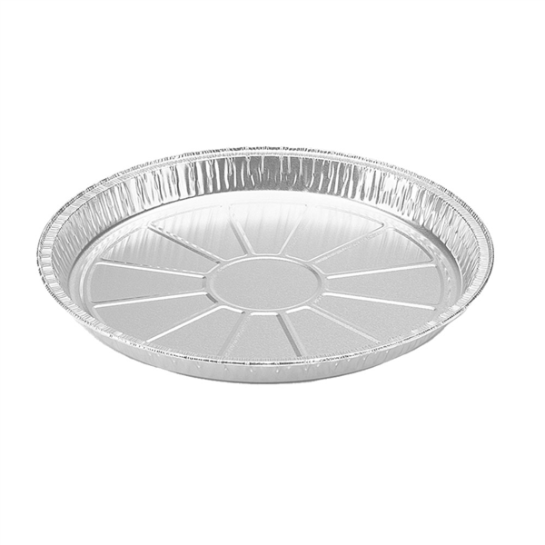 [135.09] Platos Para Pizza 740 Ml Ø 27/25,1X1,5 Cm Aluminio (720 Unid.)