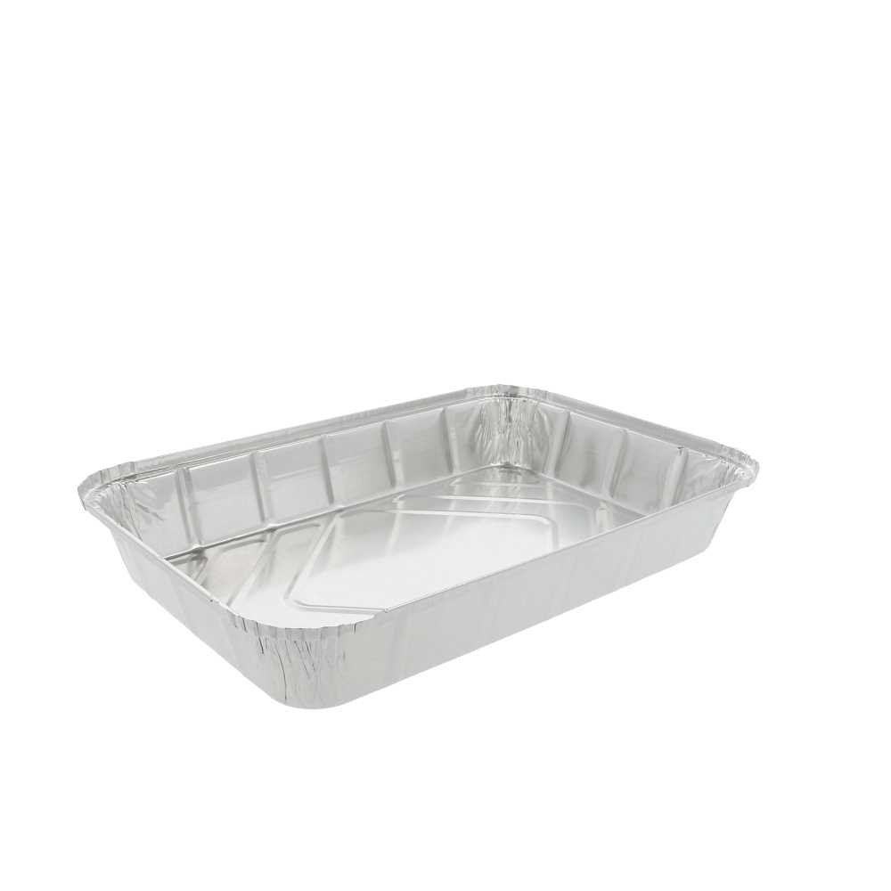 [135.74] RECIPIENTES RECTANGULARES 2100 ML 31,5x21,5x4 CM ALUMINIO (450 UNID.)