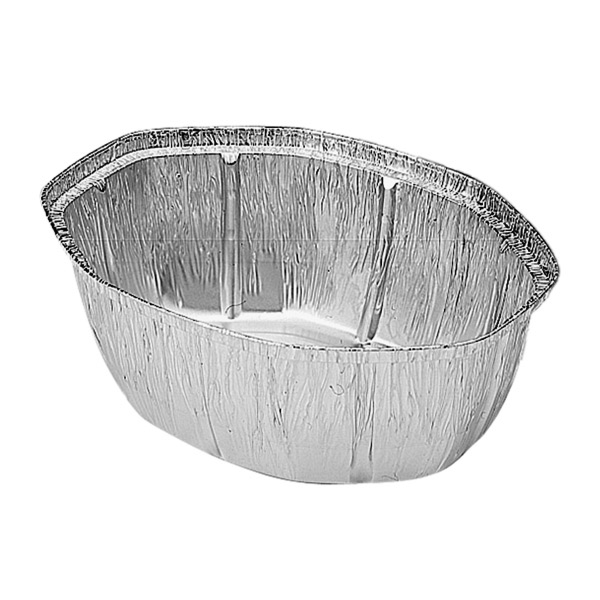 RECIPIENTES POLLOS - GRANDES 25x19,5x9 CM ALUMINIO (500 UNID.)