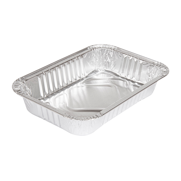 RECIPIENTES RECTANGULARES 290 ML 15,8x10,8x2 CM ALUMINIO (2000 UNID.)