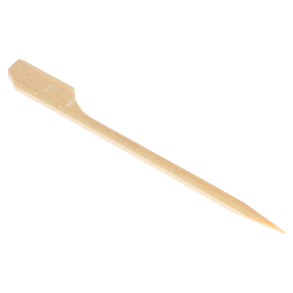 [141.45] PICKS "GOLF" 9 (h) CM NATURAL BAMBÚ (100 UNID.)