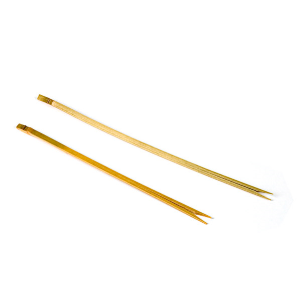 [140.97] PICKS DOBLE PUNTA 15 (h) CM NATURAL BAMBÚ (200 UNID.)