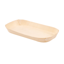 BARQUILLAS RECTANGULARES 'WOOD' 14,5x7x1,3 CM NATURAL MADERA (50 UNID.)