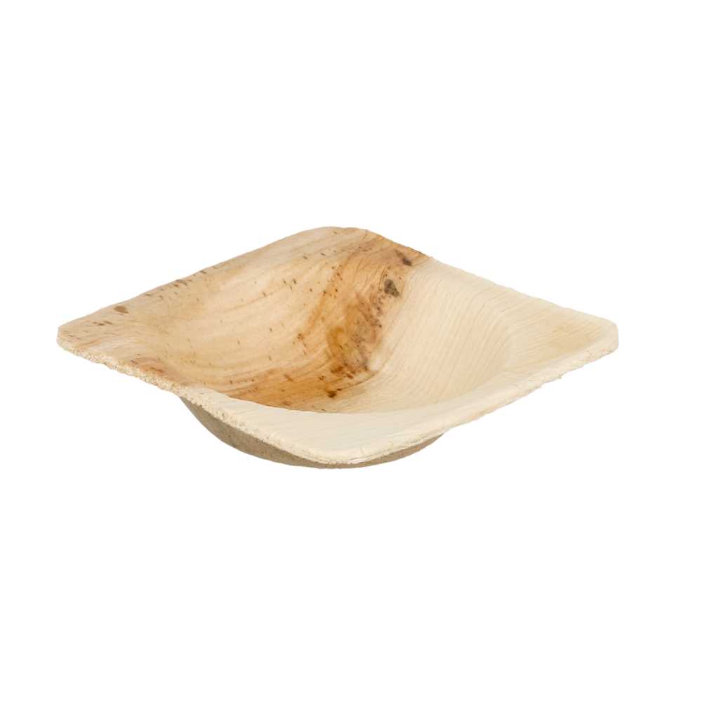 [223.93] BOLES PARA SALSAS 'ARECA' 5x5x2 CM NATURAL ARECA (200 UNID.)