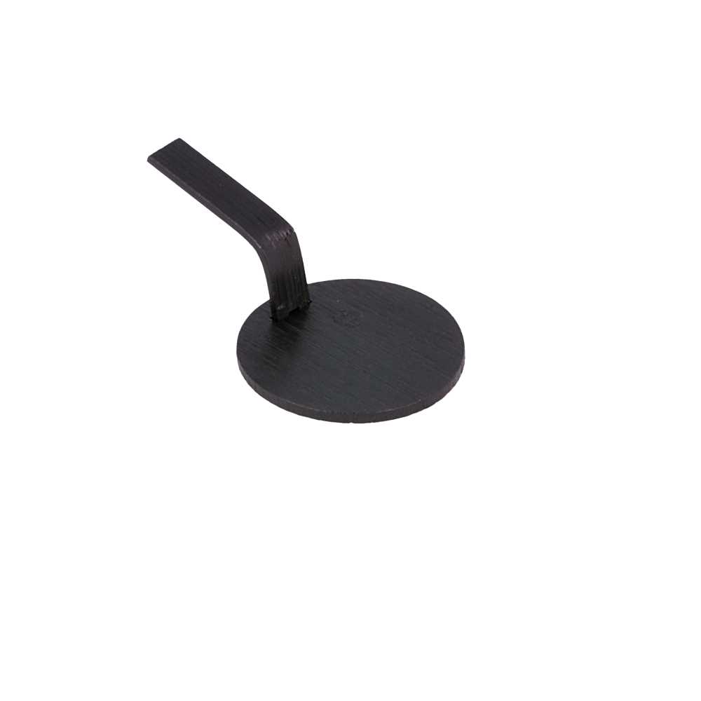 MINI PALAS PARA TAPAS Ø 5 CM NEGRO BAMBÚ (100 UNID.)