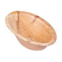 BOL OVALADO CURVO 'ARECA' 70 ML 10x7,2x4,8 CM NATURAL ARECA (200 UNID.)