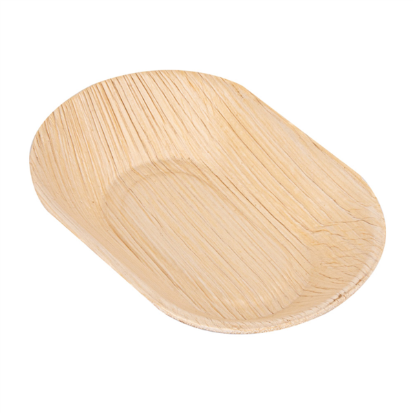 PLATOS 'ARECA' 11x7x2,5 CM NATURAL ARECA (200 UNID.)