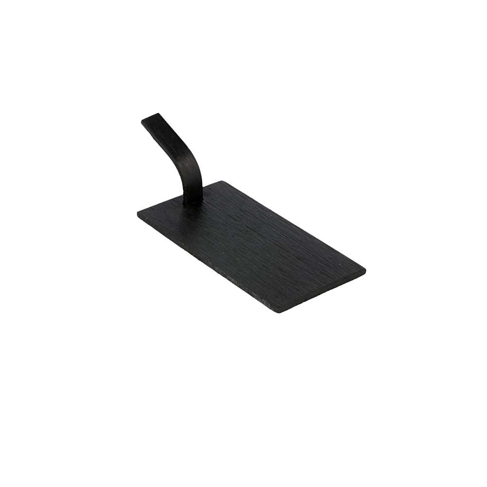 [205.78] Mini Palas Para Tapas 10X5 Cm Negro Bambú (100 Unid.)