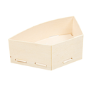 MINI RECIPIENTES PARA TAPAS 10,5x6,2x3,5 CM NATURAL MADERA (200 UNID.)
