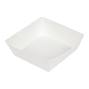 DELI-BARQUILLAS 210 + 15 PE G/M2 7x7x3 CM BLANCO CARTÓN (1000 UNID.)