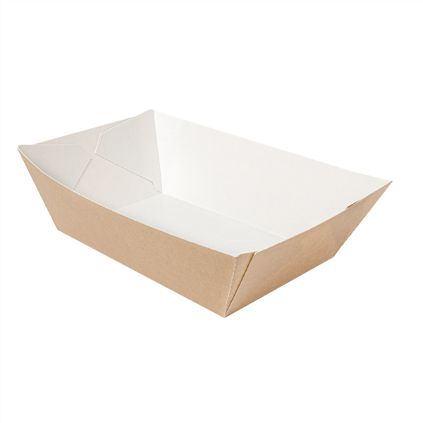 [234.99] Barquillas 'Thepack' 2400 G 220 G/M2 17X9,7X6,3 Cm Natural Cartón Ondulado Nano-Micro (600 Unid.)