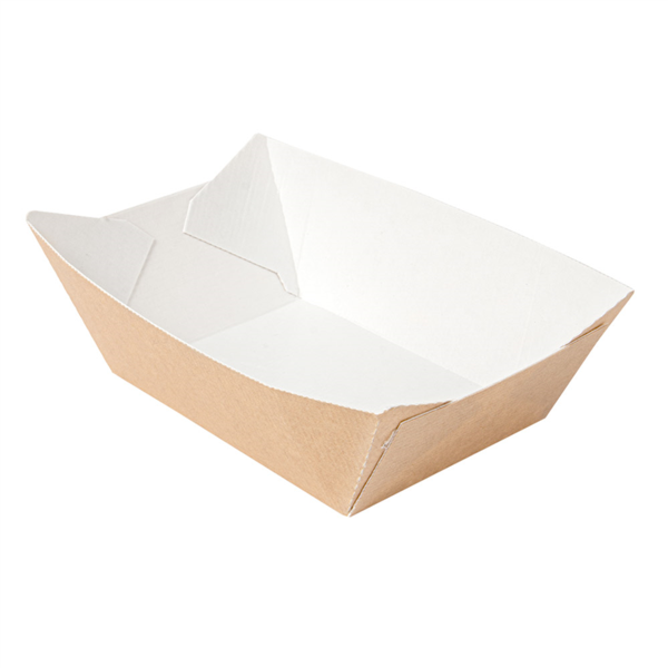 [234.93] BARQUILLAS 'THEPACK' 960 G 220 G/M2 10,6x7,2x5,2 CM NATURAL CARTÓN ONDULADO NANO-MICRO (1200 UNID.)