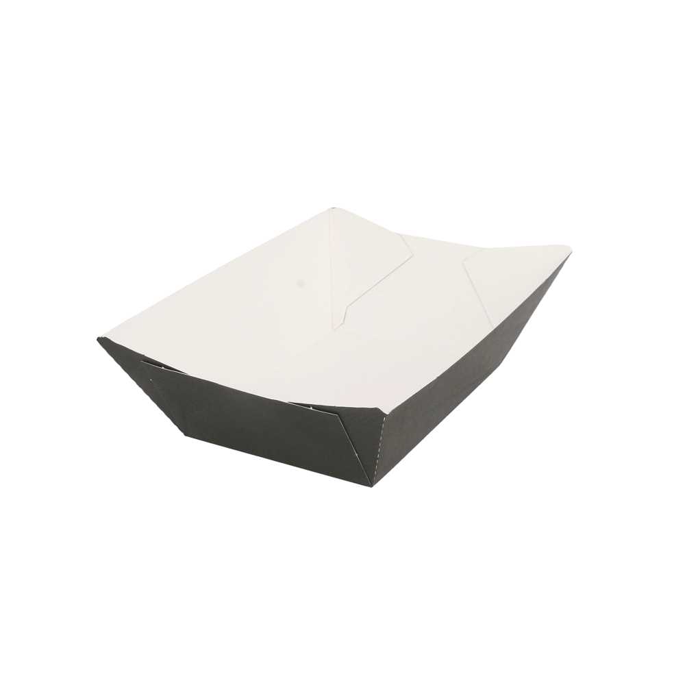 [252.18] Barquillas 'Thepack' 960 G 230 G/M2 10,6X7,2X5,2 Cm Negro Cartón Ondulado Nano-Micro (1200 Unid.)