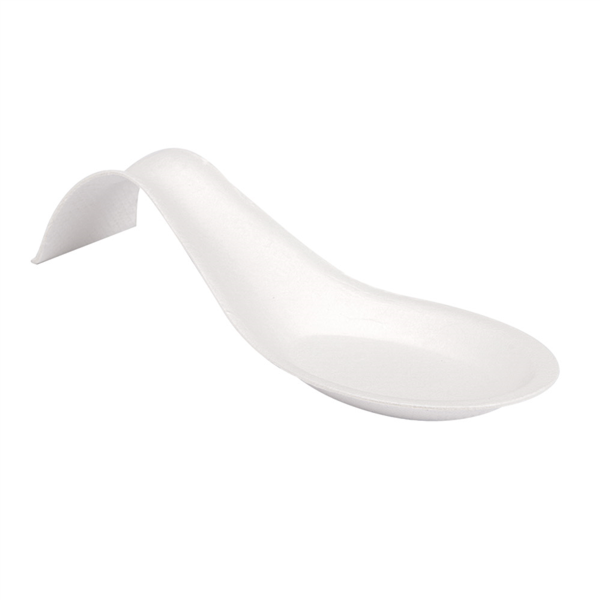 Recipiente Cuchara 'Bionic' 10,1X2,7X2,6 Cm Blanco Bagazo (1000 Unid.)