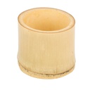 TUBOS RECTOS Ø 5x4,5 CM NATURAL BAMBÚ (200 UNID.)