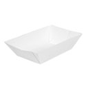 Barquillas 'Thepack' 120 G 230 G/M2 7,4X4,8X3,3 Cm Blanco Cartón Ondulado Nano-Micro (2400 Unid.)