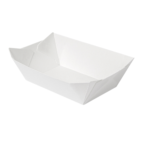 [234.90] Barquillas 'Thepack' 480 G 230 G/M2 10X6,2X4,8 Cm Blanco Cartón Ondulado Nano-Micro (1800 Unid.)