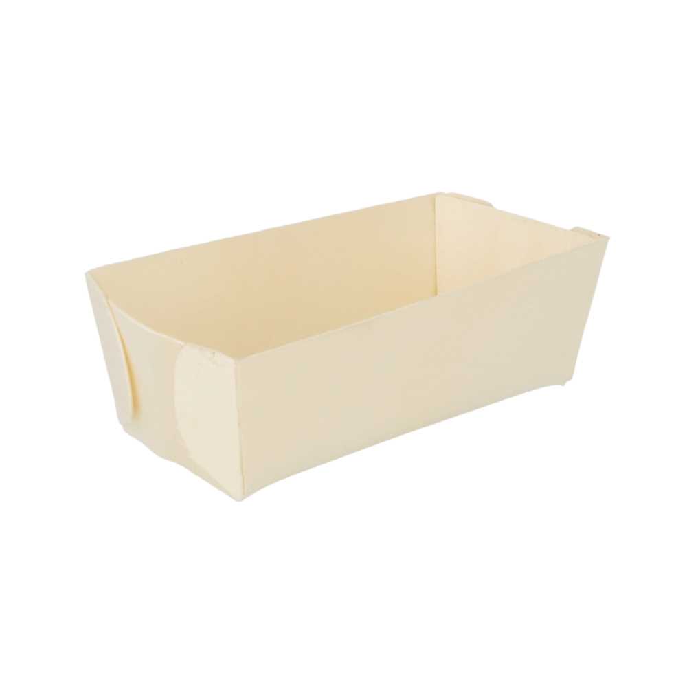 Barquillas Rectangulares 200 Ml 12X6,2X4 Cm Natural Madera (500 Unid.)