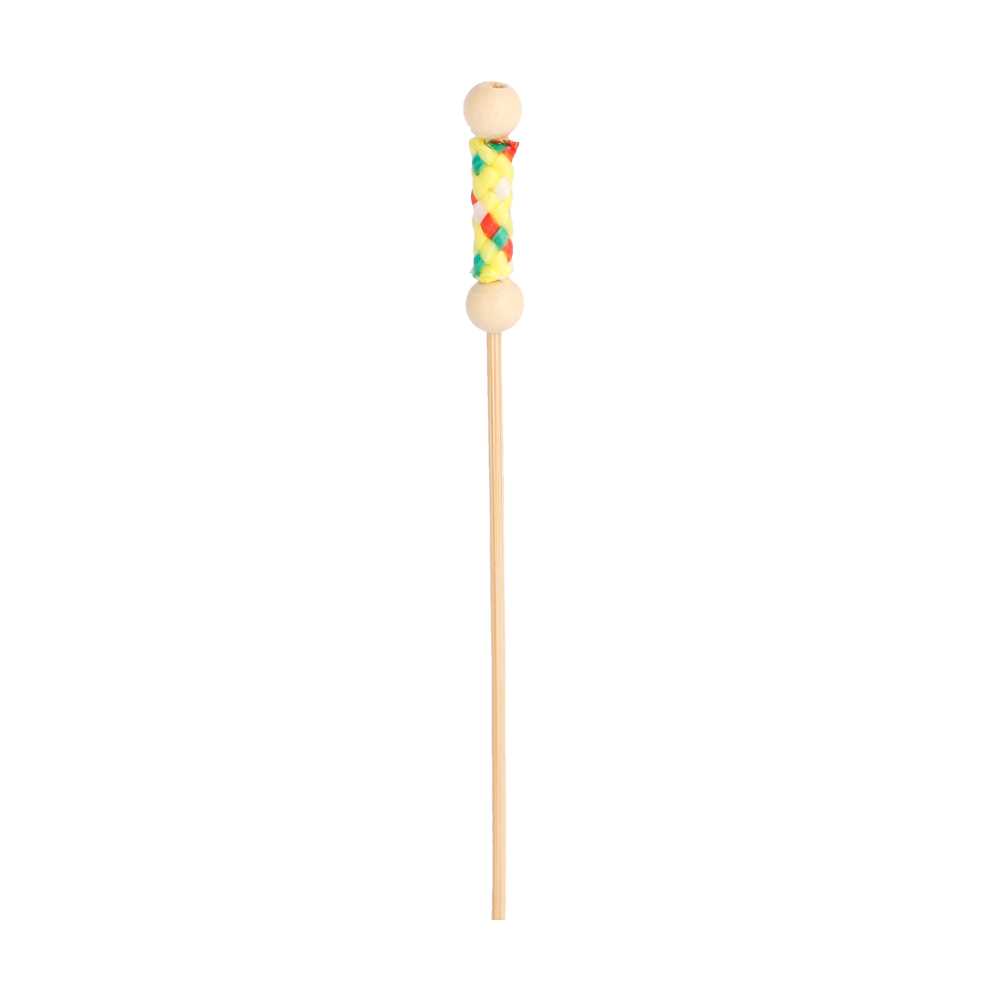 [142.69] PICKS "PERLA" 12 (h) CM NATURAL BAMBÚ (100 UNID.)